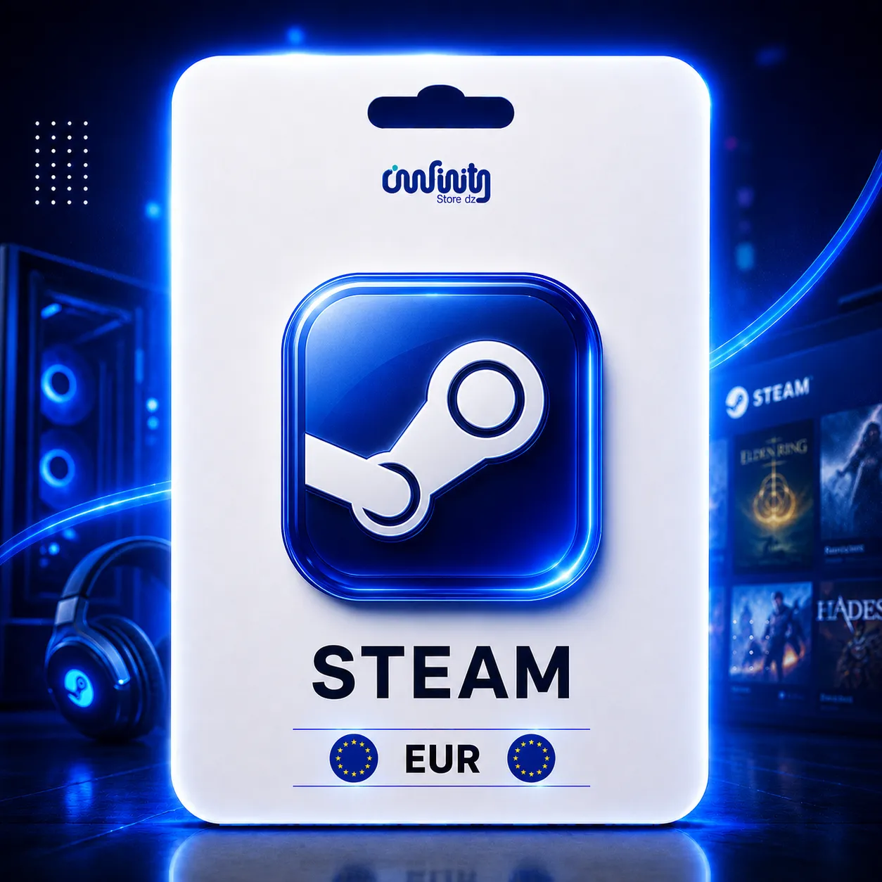 Steam Gift Card EUR - Infinity Store DZ